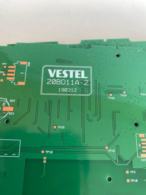 Vestel Puzzle Buzdolabı İşlenmemiş Ekran Kartı 20BD11A-2 48 Adet - 3