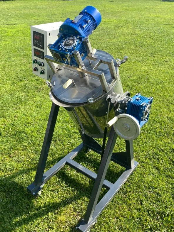 Kristal KPE-30 Elektrikli Karıştırıcı Pişirici 30 Litre - Nargile Tütünü Demleme Makinesi - 3