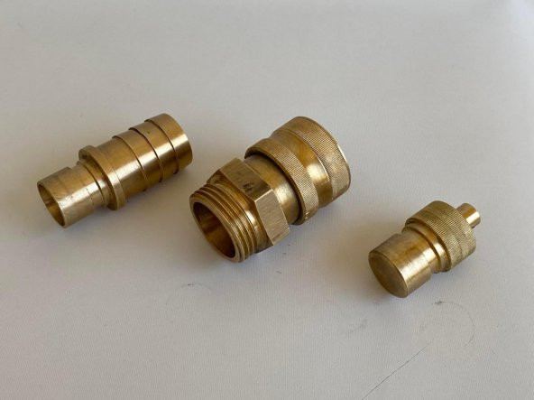 Gemü Hava Sıvı Valfi Pirinç Bağlantı Adaptörü 17mm - 2