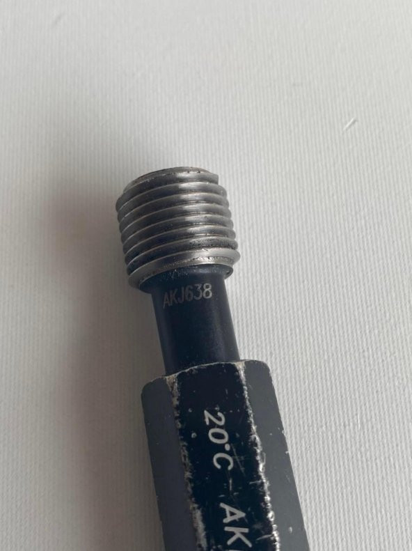 Omg 9/16 18 UNF 2B Vida Tampon Diş Mastarı - Resim 6