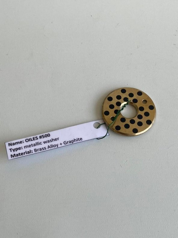 Oiles 500 Pirinç Alaşım Flanş 39,9x2,9x12,3 mm - Resim 7