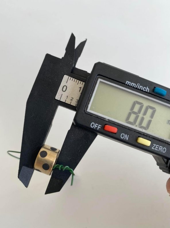 Oiles 500 Pirinç Alaşım Silindirik Burç 12x8x1,5 mm - Resim 5