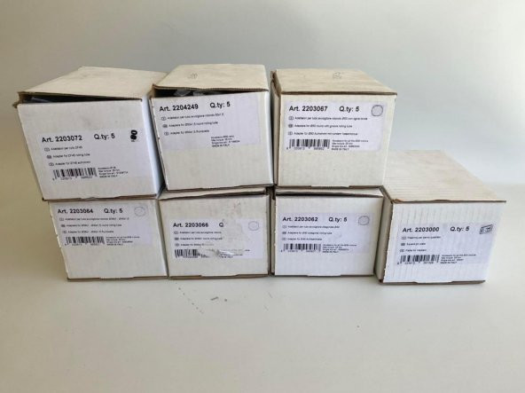 Asa ETR - CD 35 Tubular Motor Adaptör ve Braket 35 Parça - 4