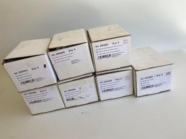 Asa ETR - CD 35 Tubular Motor Adaptör ve Braket 35 Parça - 7