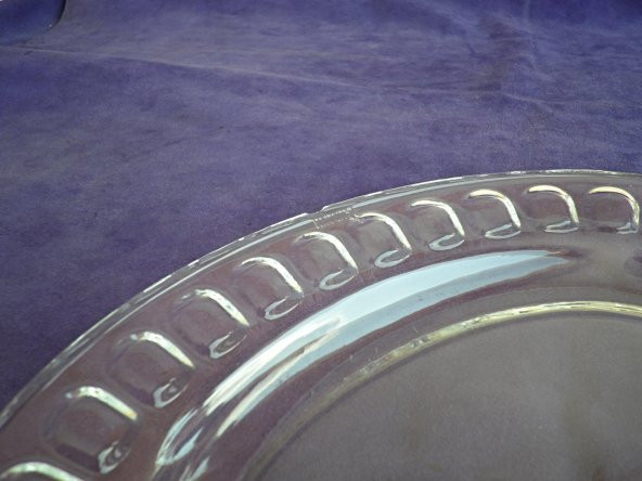 Oval Cam Salata Servis Tabağı (Defolu) 28x18 cm - 10