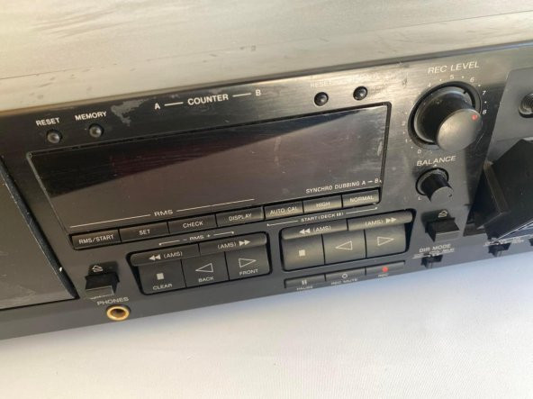 Sony TC-WR645S Dual Deck Kaset Çalar 2.El B08 - Resim 5