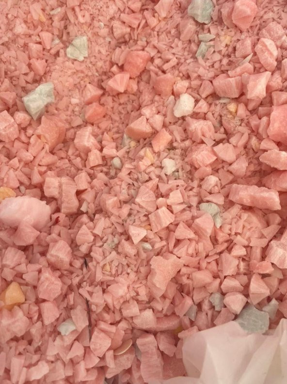 Çift Renkli Alevli Mum Parafini 60 Kg - 7