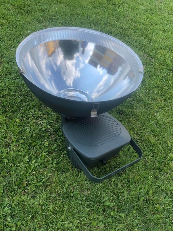 1000 Watt E40 Metal Halide Projektör Kasa (Camsız) - Ampul Hariç