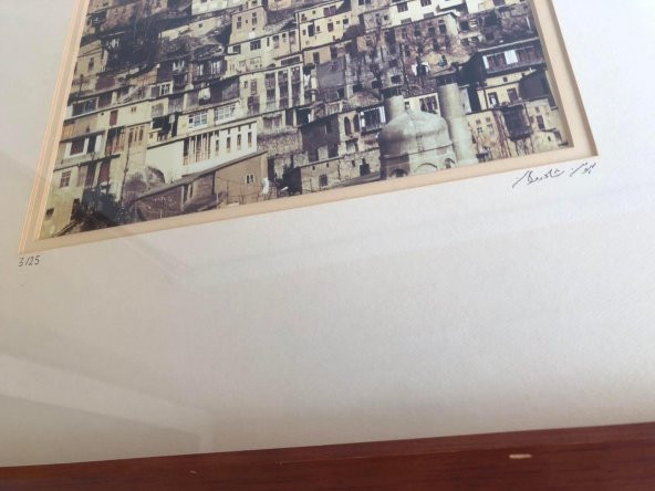 İran Masuleh Köyü Sepya Çekim Çerçeveli Fotoğraf 45x55cm - 5