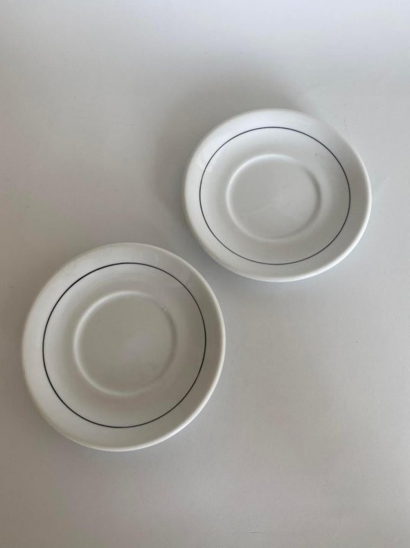 La Porcelane de Baudour Porselen Kahve Fincanı Tabağı 2 Parça - 2