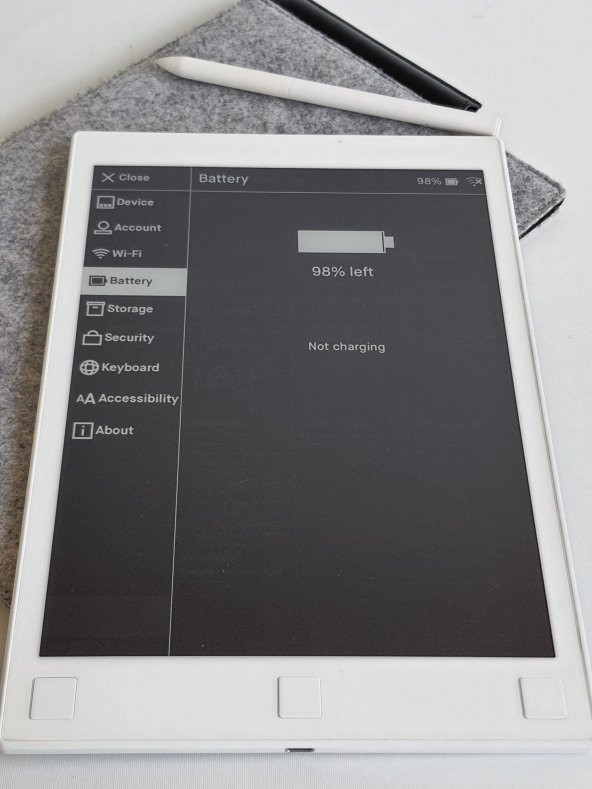 reMarkable 1 Paper Tablet + Marker Kalem 2.El - 5