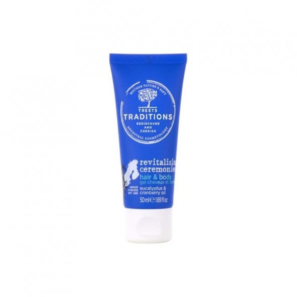 Treets Revitalising Ceremonies Saç Ve Vücut Şampuanı Hair & Body 50ML