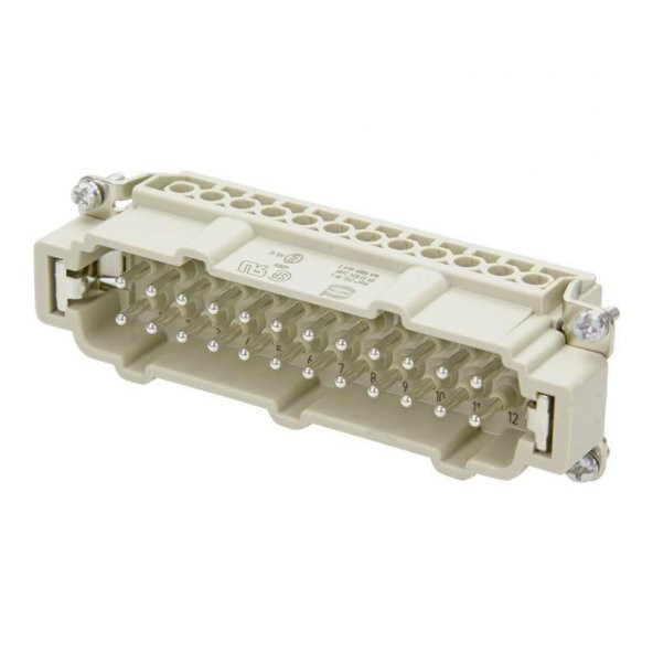 Harting Han 24E-M-s 16A 500V 24 Pin Konnektör 09330242601 ürün görseli