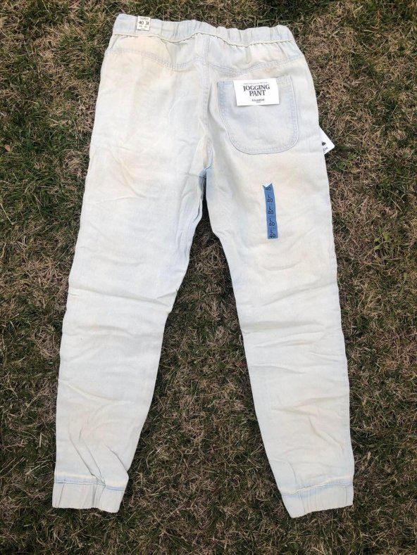 Pull & Bear Jogging Erkek Kot Pantolon 40 Beden L - 3