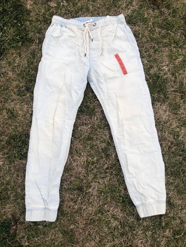 Pull & Bear Jogging Erkek Kot Pantolon 44 Beden XXL - 2