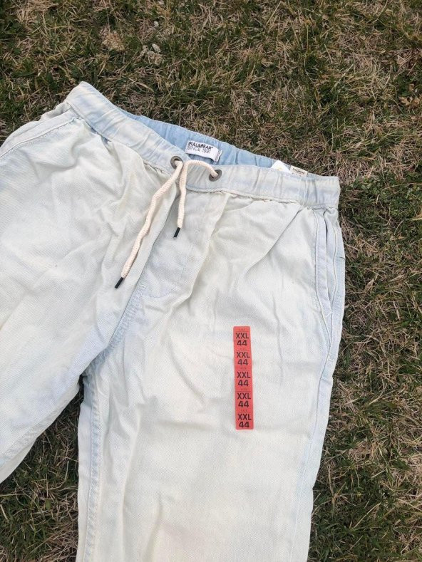 Pull & Bear Jogging Erkek Kot Pantolon 44 Beden XXL - 4