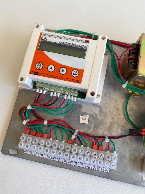 Lakshmi Automation 8 Kanallı Dijital Koruma Kontrol Paneli - Resim 2