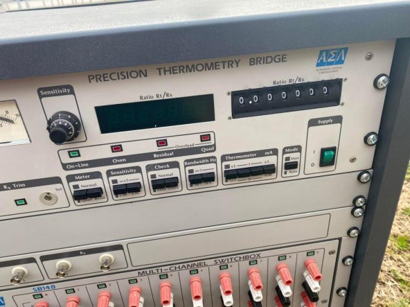ASL F700 Hassas Termometri Kalibrasyon Test Cihazı - Precision Thermometry Bridge - 3