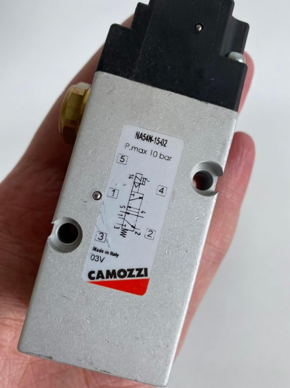 Camozzi NA54N-15-02 Elektro Pnömatik Valf 10 Bar - 5