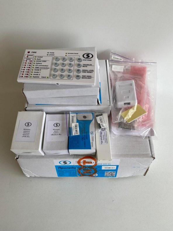 Ortus Kablosuz Yangın ve Güvenlik Alarm Sistemi 12 Parça (Toplu Satış) - 8