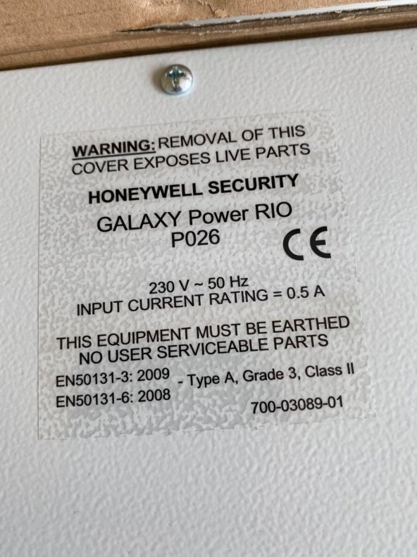 Honeywell Galaxy Smart RIO P026-01-B Güç Kaynağı - 6