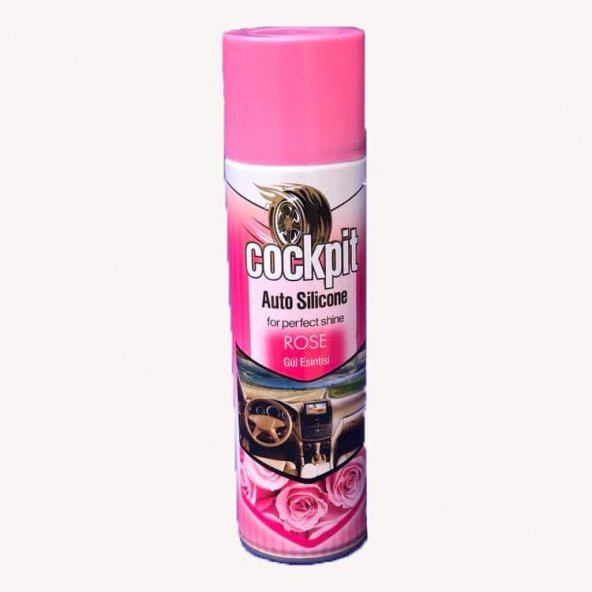 Cockpit Oto Torpido Parlatıcı Sprey 220ml - Parfümlü Silikonlu Göğüslük Parlatıcısı Gül Esintisi