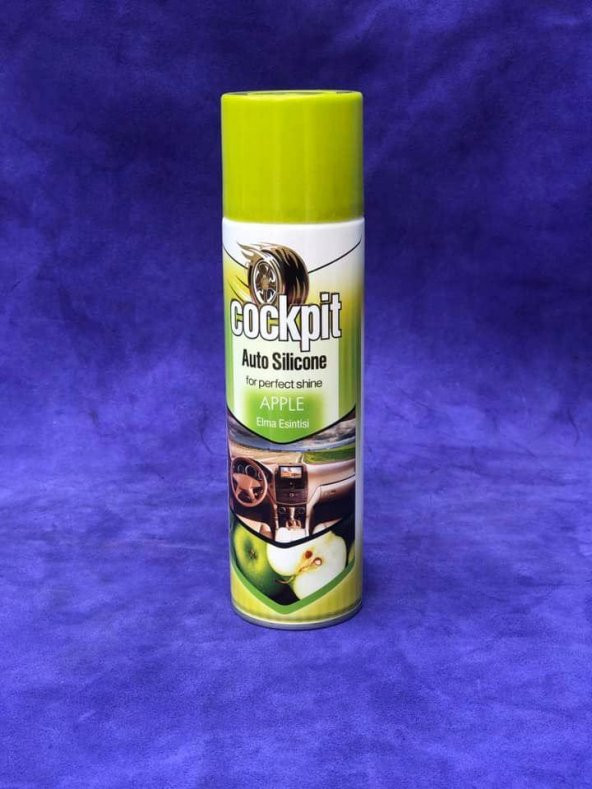 Cockpit Oto Torpido Parlatıcı Sprey 220ml - Parfümlü Silikonlu Göğüslük Parlatıcısı Elma Esintisi - 2