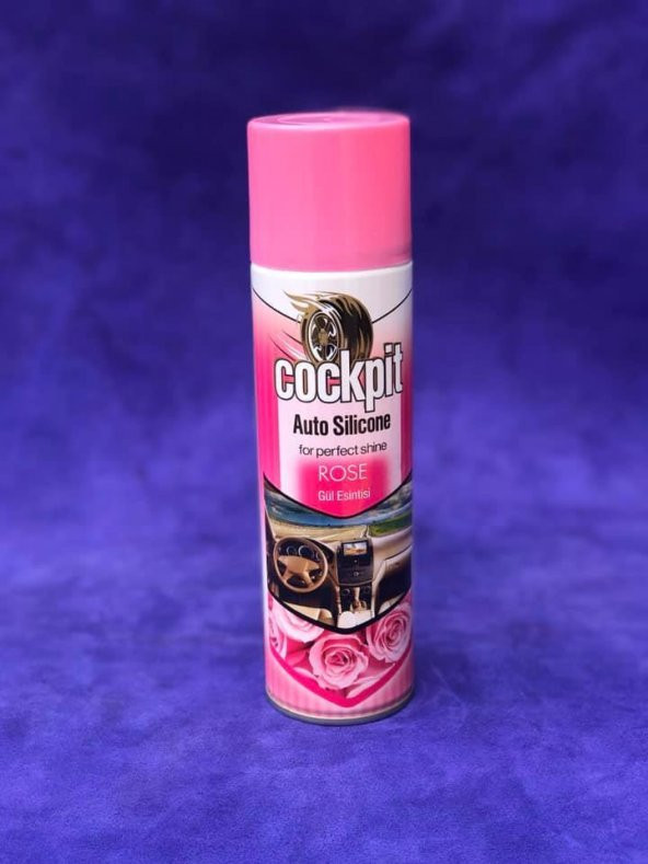 Cockpit Oto Torpido Parlatıcı Sprey 220ml - Parfümlü Silikonlu Göğüslük Parlatıcısı Gül Esintisi - 2