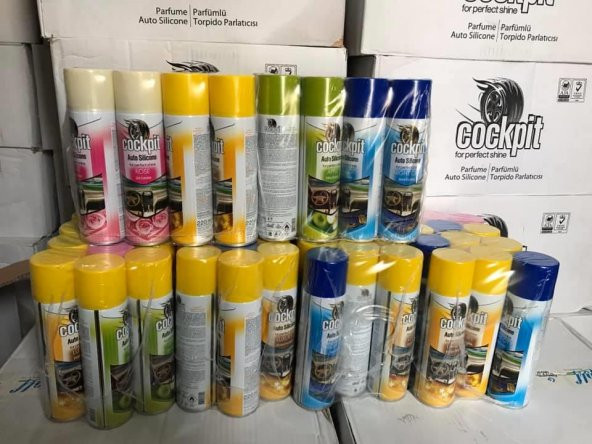 Cockpit Oto Torpido Parlatıcı Sprey 220ml - Parfümlü Silikonlu Göğüslük Parlatıcısı Extra Ferahlık - 7
