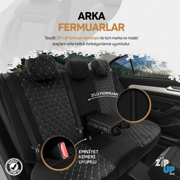 Otom Comfortline Vip Design Oto Koltuk Kılıfı - 4