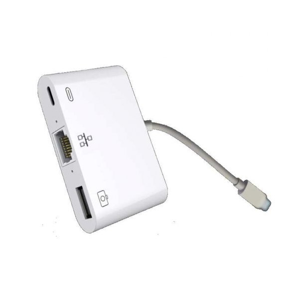 Apple iPhone/iPad Lightning To Ethernet RJ45 Dönüştürücü Adaptörü