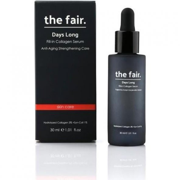 The Fair Days Long Fill-in Yaşlanma Karşıtı Serum 30ML - 2
