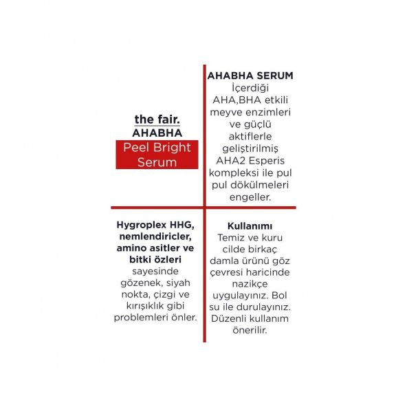 The Fair Ahabha Yenileyici Canlandırıcı Bakım Serumu 30ML - 2