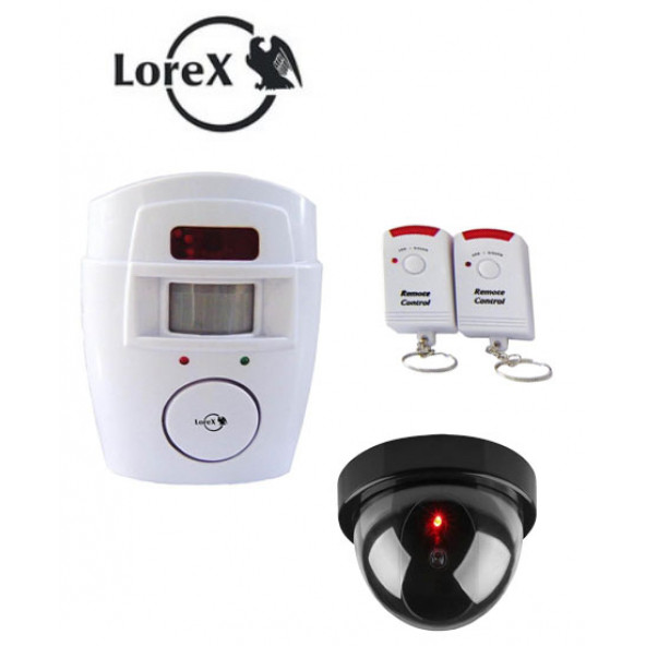Lorex LR-SK04 Caydırıcı Kamera + LR-NG300 Kablosuz Hırsız Alarm Sistemi