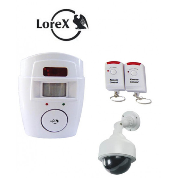 Lorex LR-E11S Caydırıcı Kamera + LR-NG300 Kablosuz Hırsız Alarm Sistemi