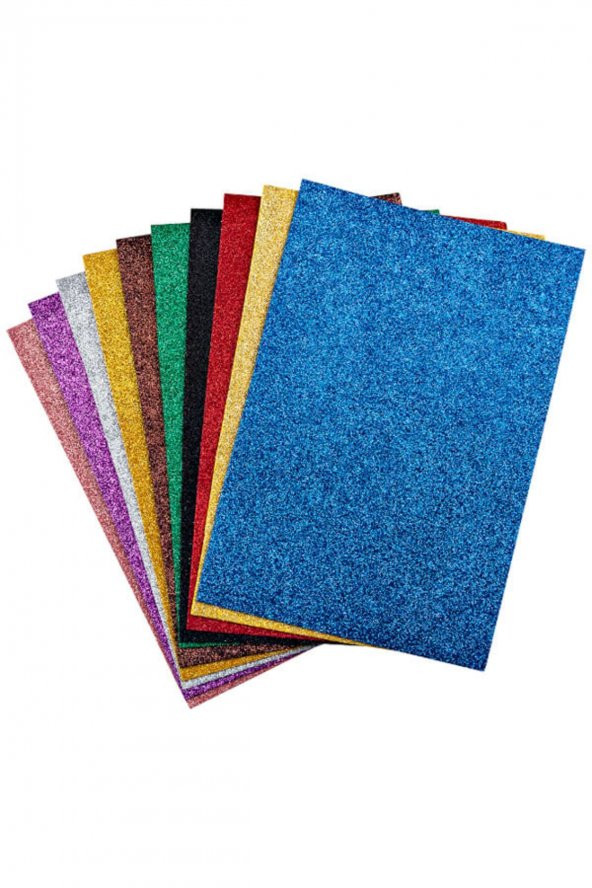 ZIZU Eva Simli 50X70 Cm 10 Renk Karişik (10 Lu Paket)