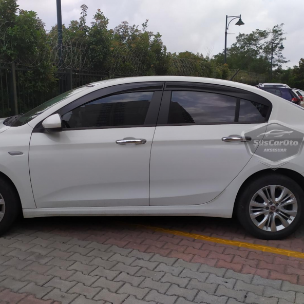 Fiat Egea Hb-Sedan 2015 Sonrası Mugen Cam Rüzgarlığı Seti 4lü İthal - 4