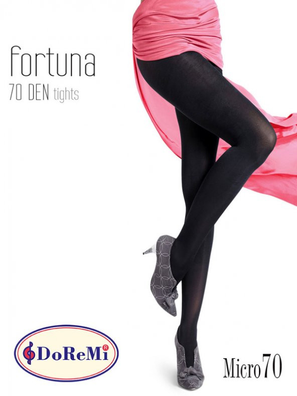 Saten Yarı Parlak Külotlu Çorap Fortuna - 2