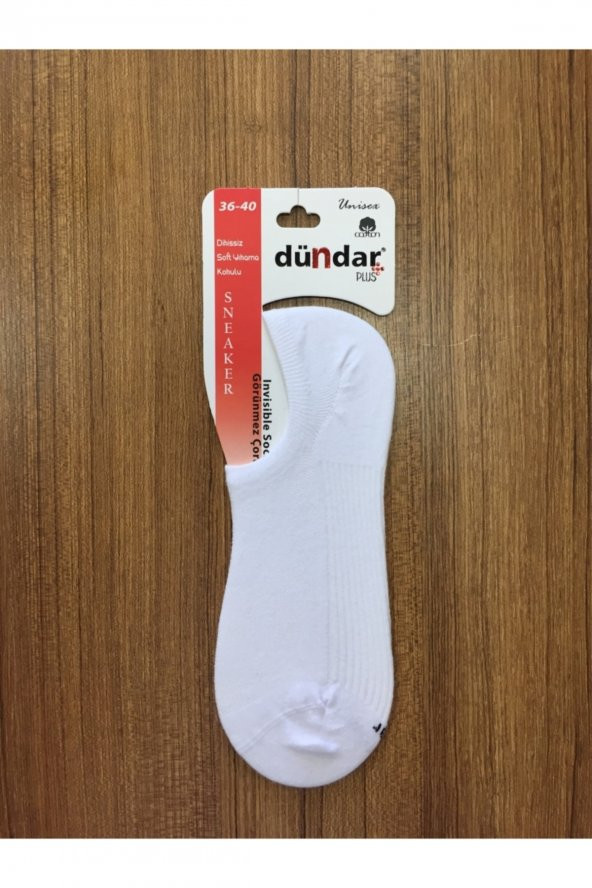 Unisex Gri Pamuklu 6lı Dikişsiz Sneaker Çorap - 2