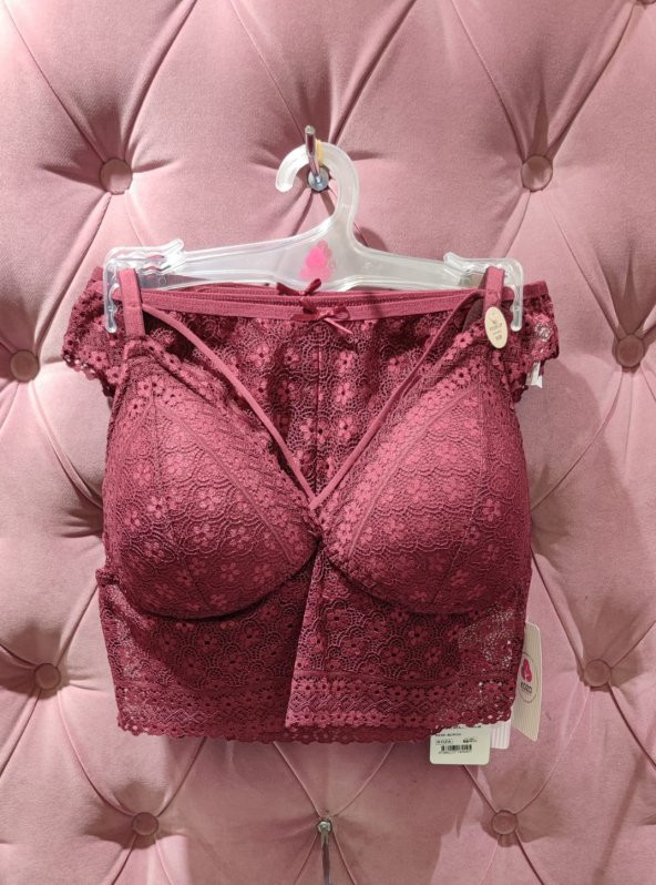 İpli Bralet Sütyen Takım