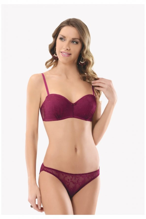 STRAPLEZ DESTEKSİZ SÜTYEN TAKIM - Resim 2