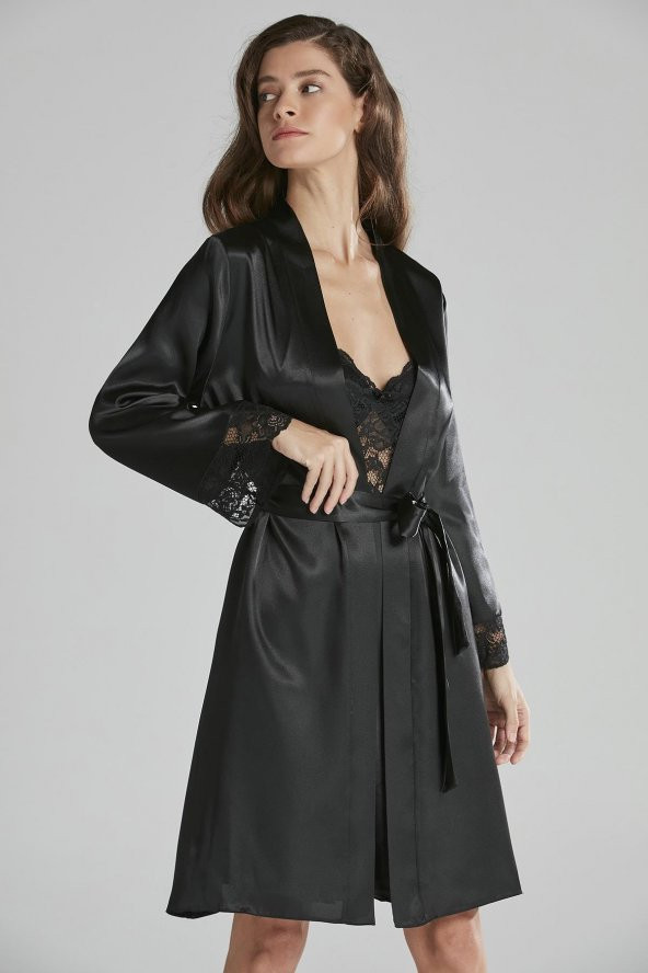 GECELİK & / NIGHTY & ROBE SABAHLIK SET TAKIM - Resim 11