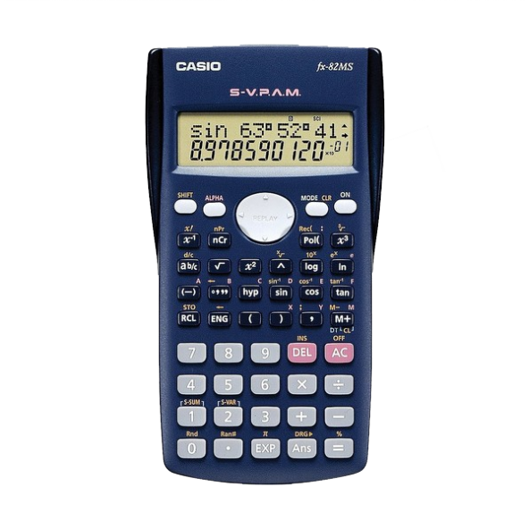 Casio Hesap Makinesi Bilimsel 2 Satır Ekran 240 Fonksiyon FX-82MS 2.Versiyon ürün görseli 1