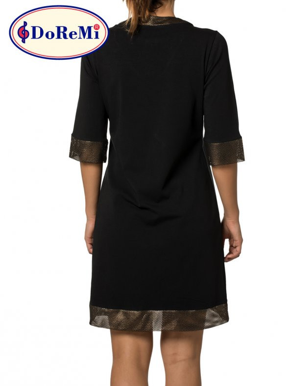 Black Gold Bayan Penye Gecelik - Resim 5