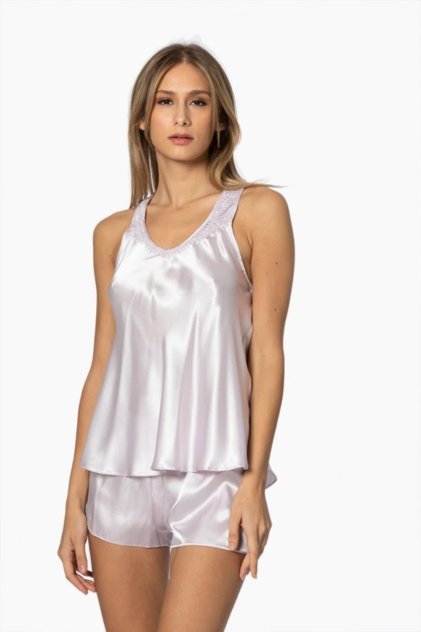 pierre cardin 6lı Saten Gecelik - Sabahlık Takımı - Resim 5