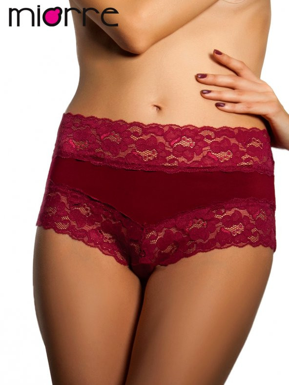 Dantelli Yüksek Bel Külot - Resim 2