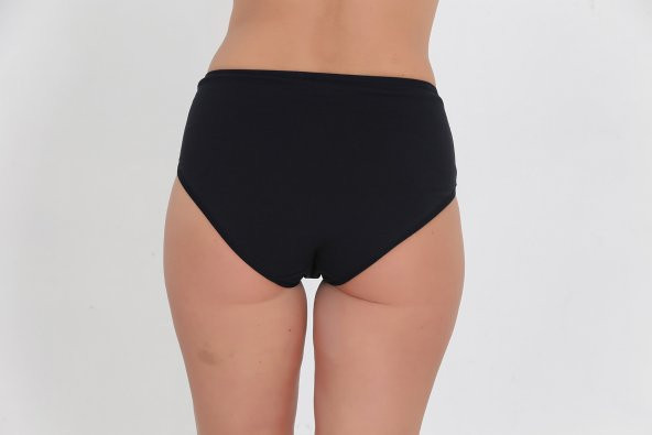 Dantel Detaylı Günlük Kadın Külot Lacivert - Resim 3