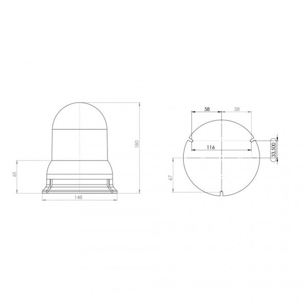 DÖNER (TEPE) LAMBA 12V + DÖNER LAMBA AYAĞI - 4