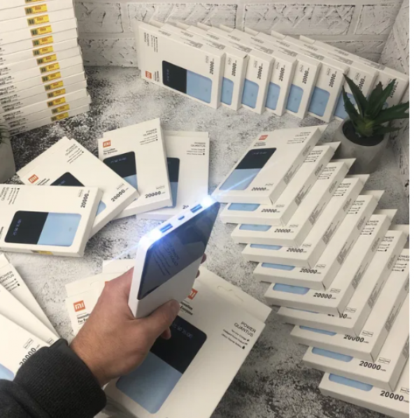 Xiaomi Uyumlu 20000 mAh Taşınabilir Dijital Şarj Cihazı Powerbank - 4