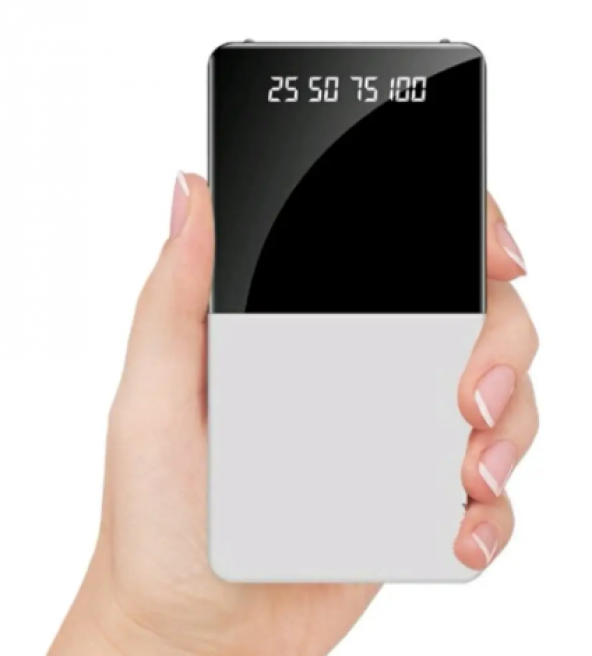 Xiaomi Uyumlu 20000 mAh Taşınabilir Dijital Şarj Cihazı Powerbank - 8